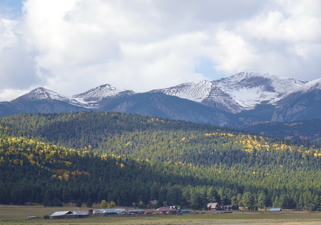 Early Snow Between Angel Fire and Eagles Nest , New Mexico