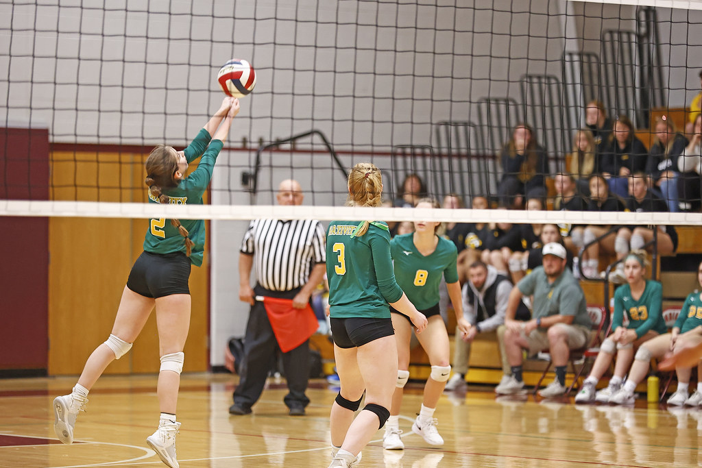 110122 Nativity vs Marian Catholic 'A' Girls Volleyball District