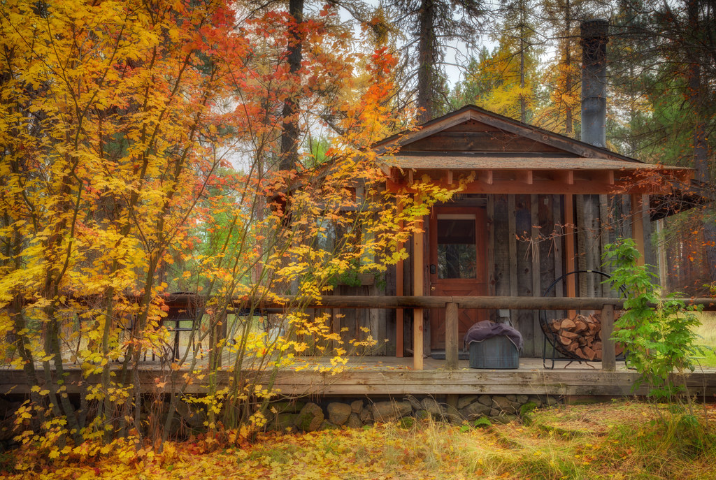 A Cabin In The Woods An early birthday present for my wife… Flickr