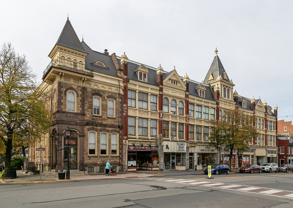 First National Bank and Garman Hotel — Bellefonte, Pennsyl… Flickr