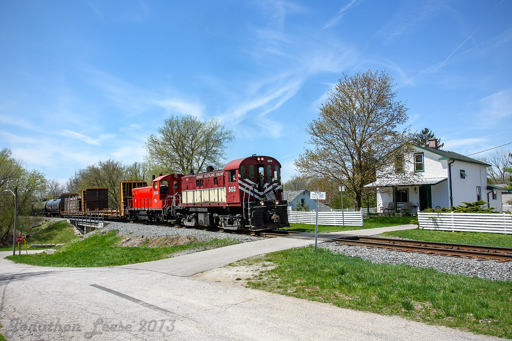 Beachville Ontario Southland's Woodstock Turn arrives in B… Flickr