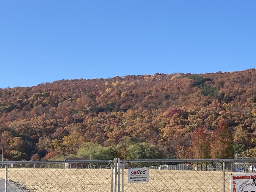 Autumn hillside in Cumberland, MD Looking over the site of… Flickr