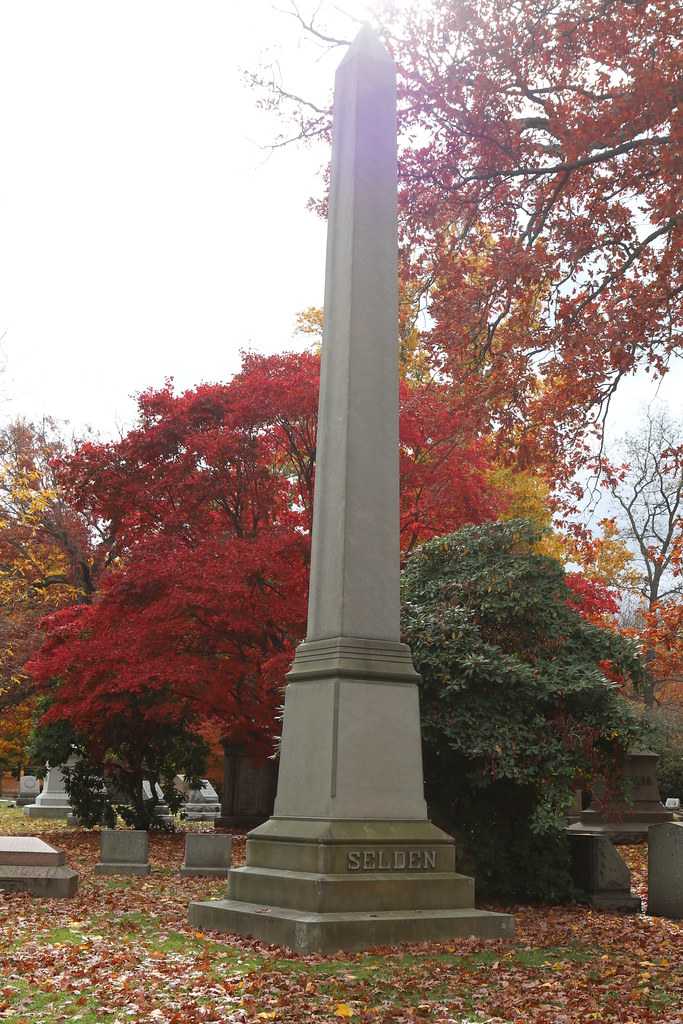 Selden Obelisk in Erie Cemetery, Erie, PA Andy Joos Flickr