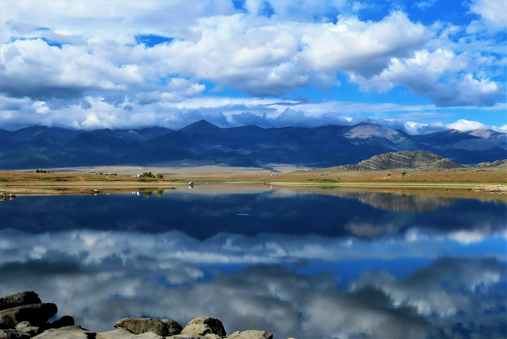Cloud Fall DeWeese Reservoir, near Westcliffe, in the Wet … Flickr