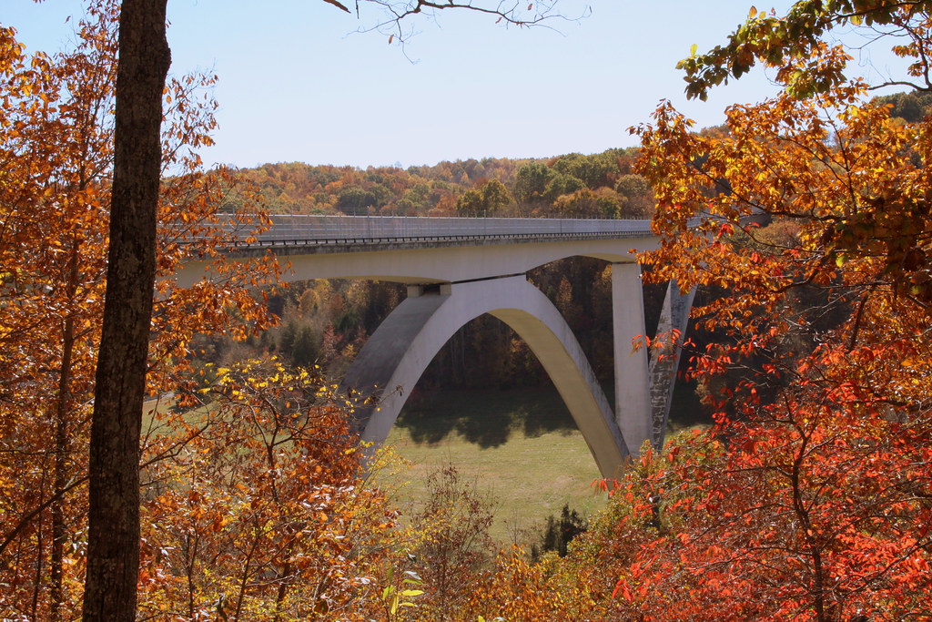 Natchez Trace Parkway Bridge in Autumn From Wikipedia en.… Flickr