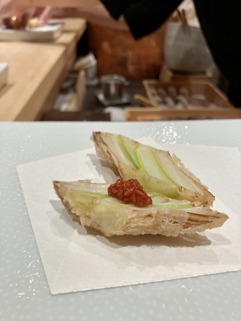 Tempura jiro leek joone! Flickr