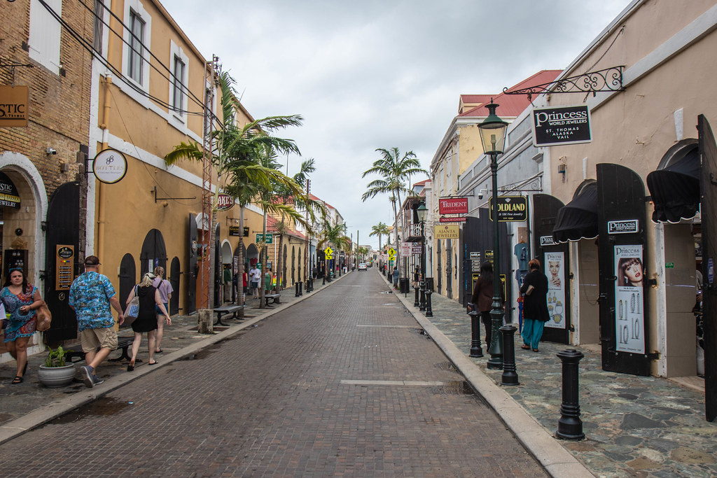 Charlotte Amalie main street Rob Reed Flickr