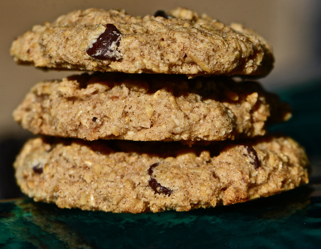 Biscuit Macro Mondays Made some Vegan Oatmeal Cookies. D… Flickr