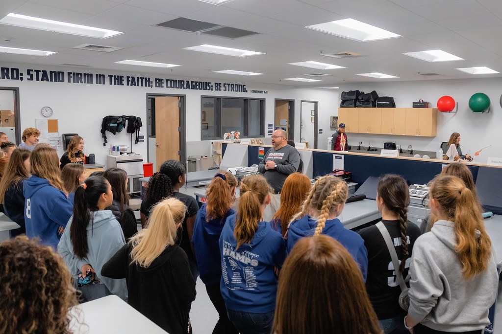 Augusta Middle School Visits Athletic Training Center Fa… Flickr