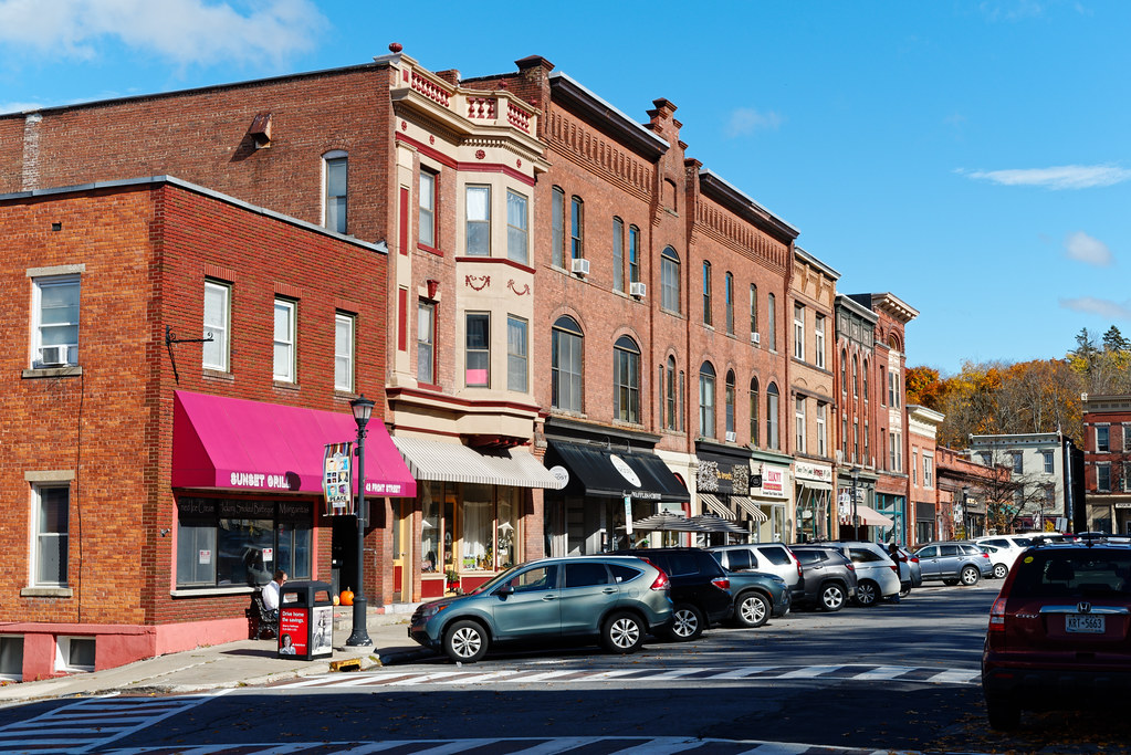 Front Street Ballston Spa, New York. Paul Flickr