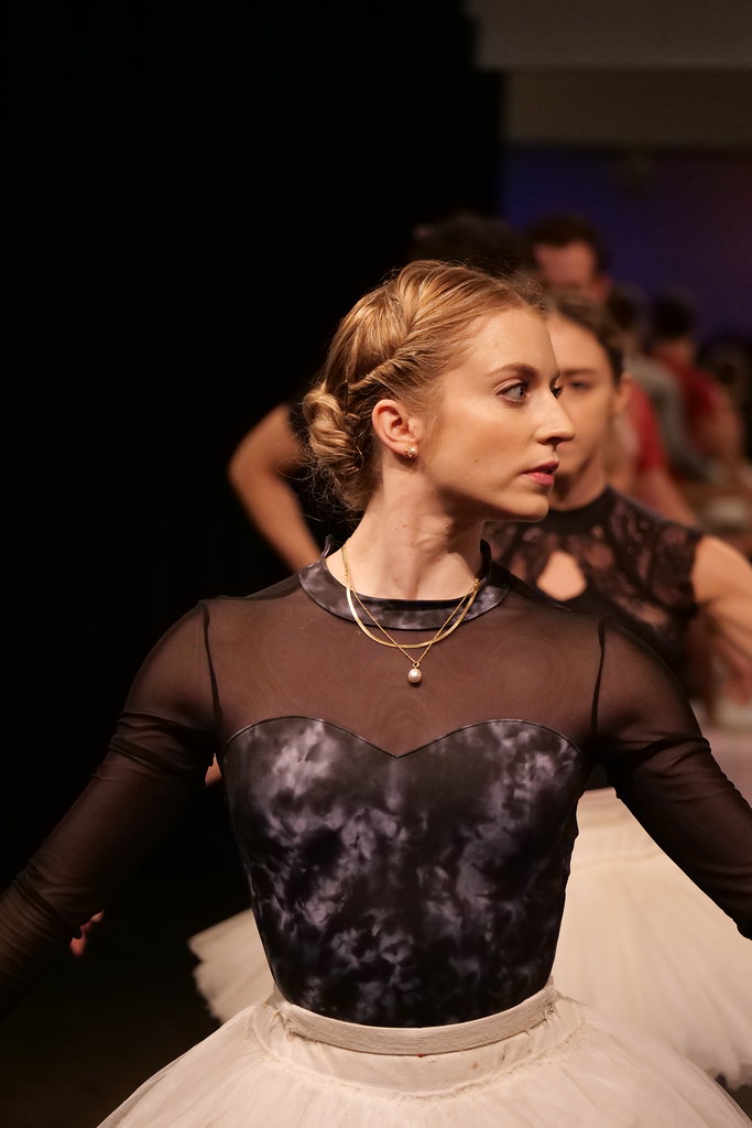 Meaghan Grace Hinkis in rehearsal for Diamonds, World Ball… Flickr