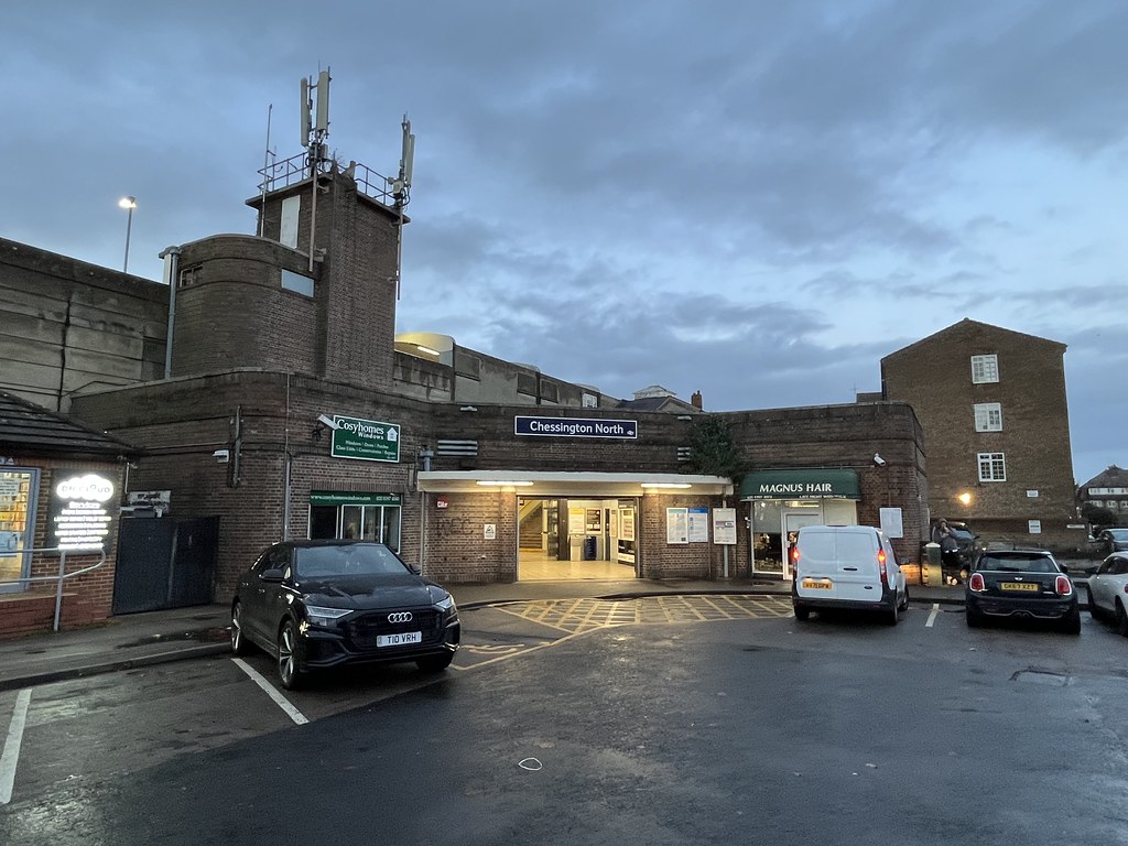 Chessington North Railway Station Graham Benbow Flickr