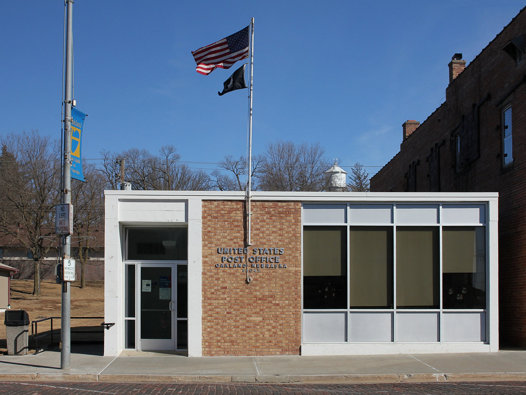 Post Office Oakland, NE Norwegian emigrant John Oak and … Flickr