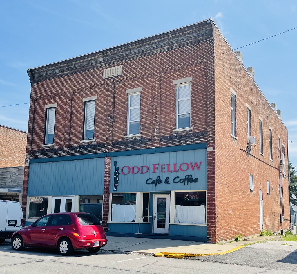 Odd Fellow Cafe & Coffee, Pierceton, Indiana *Hajee Flickr
