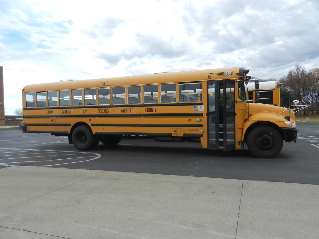 BloomCarroll Local School District 16 (2) Bus lot Carro… Flickr