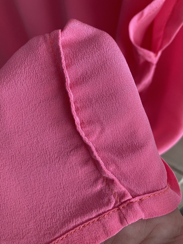 Surprisingly WeatherAppropriate McCall’s 6848 Top in Silk Crepe de