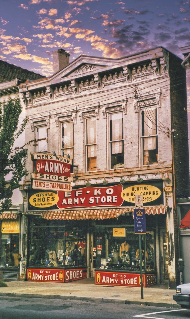 Covington Kentucky United States Impressive vintage Store front on Madison Ave Downtown a