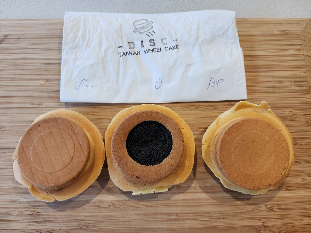 Julia bought Disc Taiwan wheel cakes from Melbourne Centra… Flickr