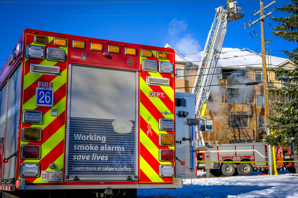 Calgary Fire Dept. Bannister Road Fire EmergencYYC Flickr