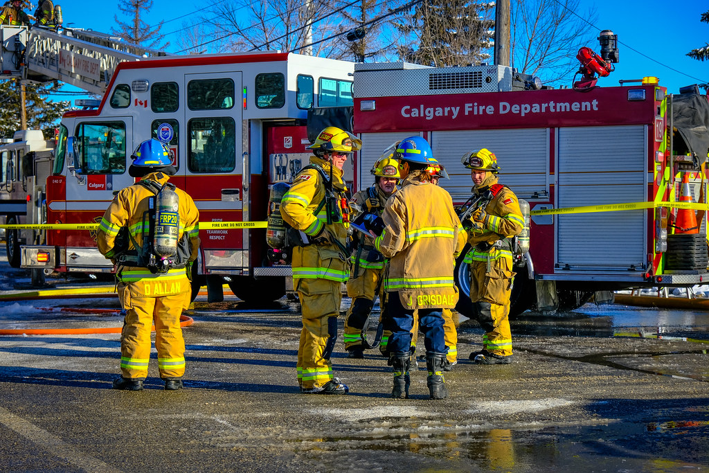 Calgary Fire Dept. Bannister Road Fire EmergencYYC Flickr