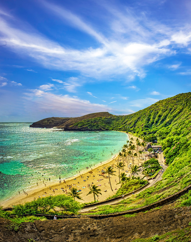 Hanauma Bay, Oahu, Hawaii must see! Hanauma is a marine em… Flickr