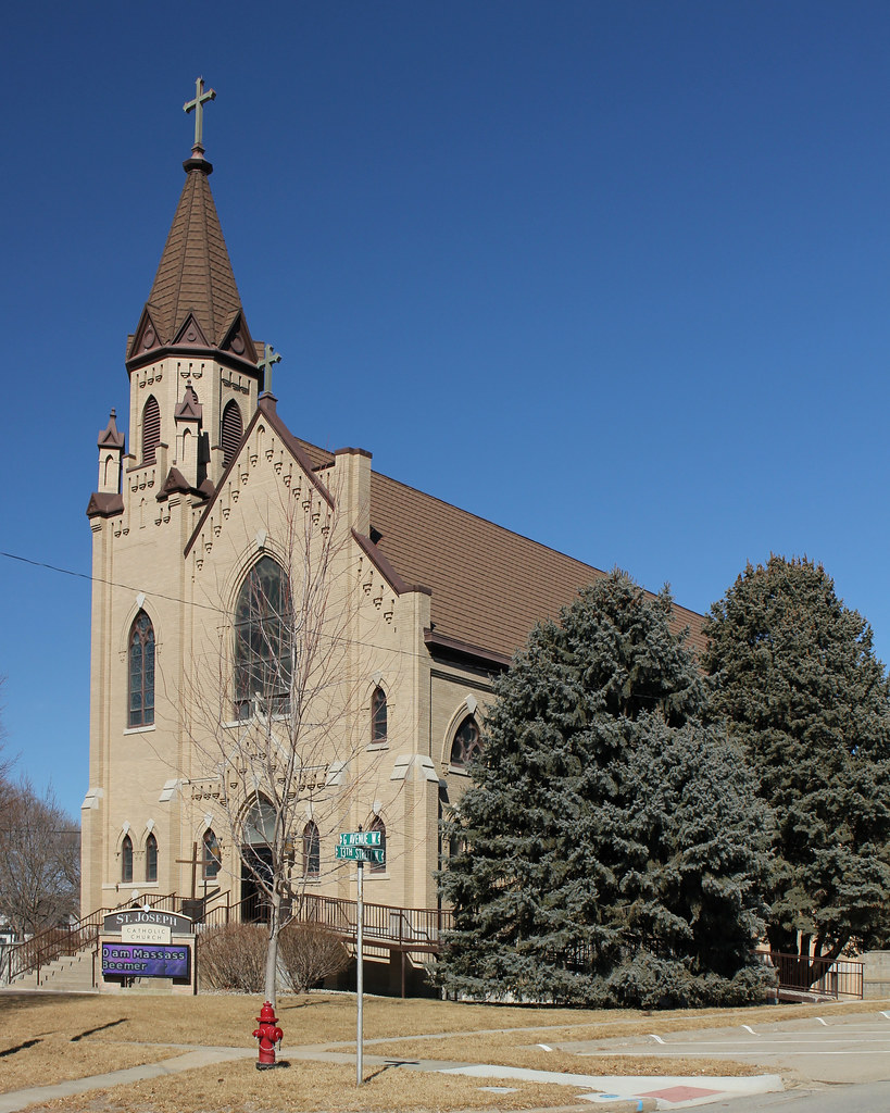 St. Joseph Catholic Church Wisner, NE Tom McLaughlin Flickr