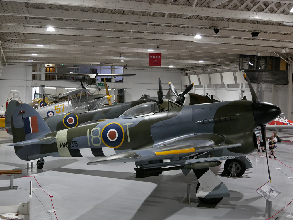 MN235 Hawker Typhoon IB RAF Royal Air Force Hawker Typ… Flickr