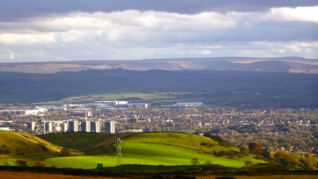 Rochdale's 'Seven Sisters'... That's the seven towerblocks… Flickr