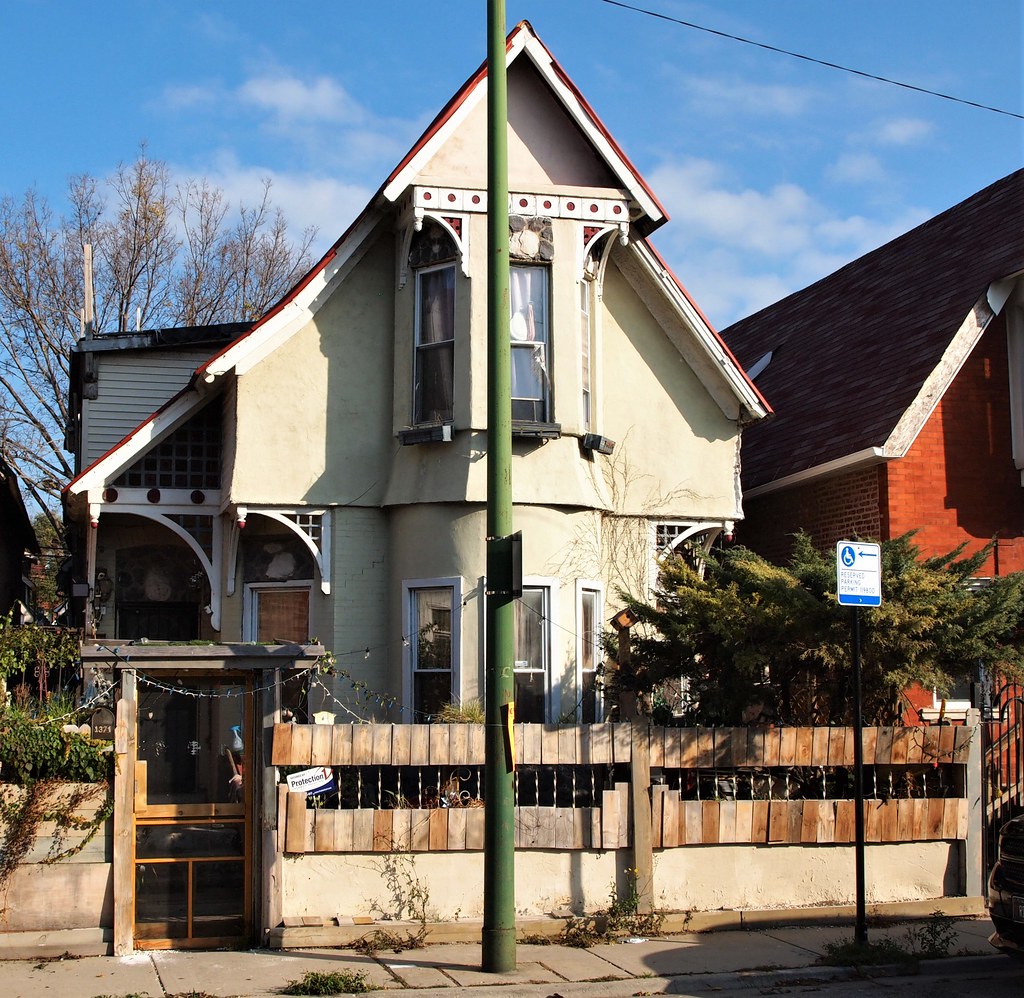1321 S. Claremont Avenue House, 1875. Brule Laker Flickr