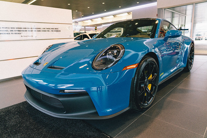 2023 Porsche 911 GT3 in Oslo Blue Autobahn Porsche
