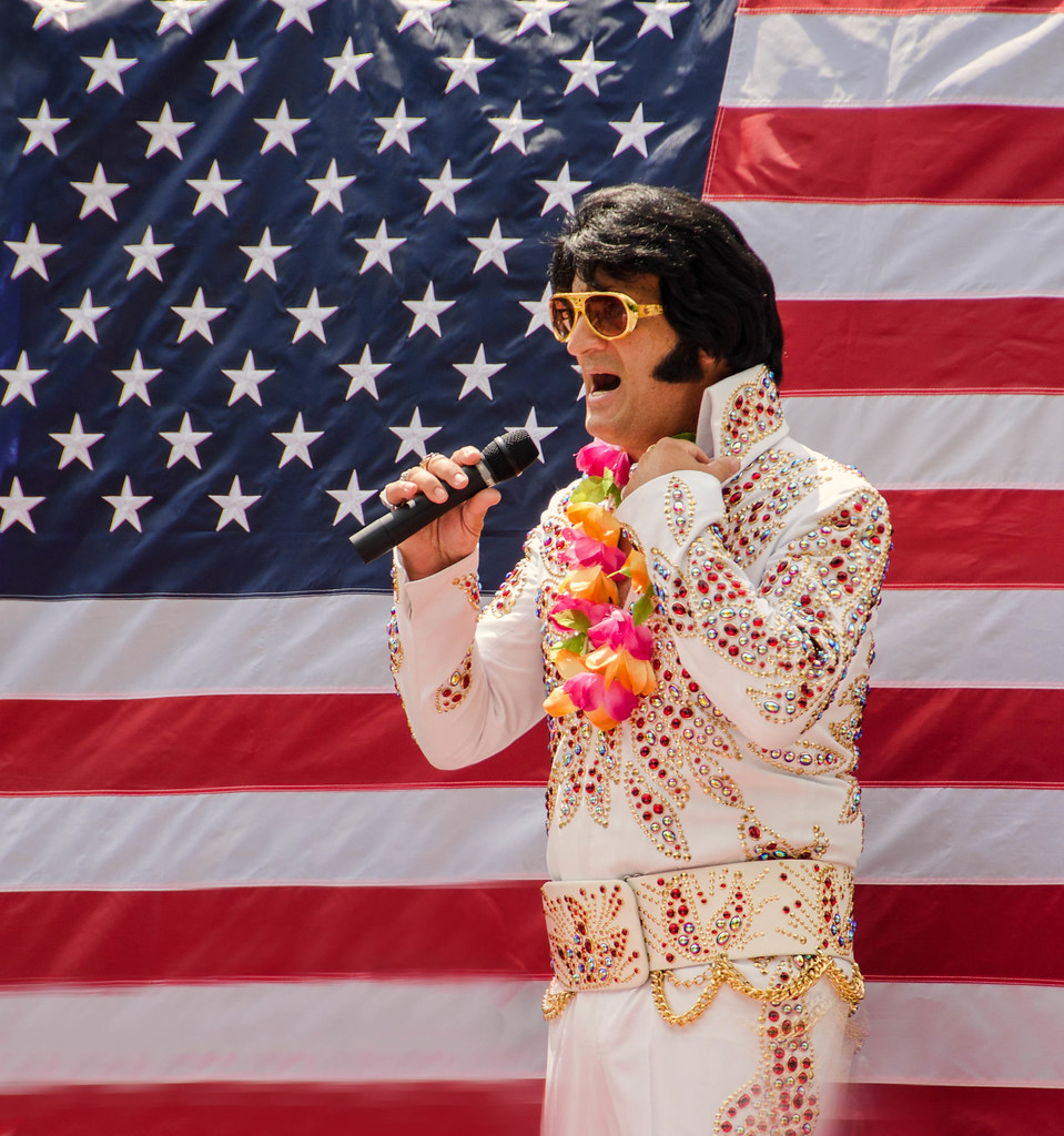 Elvis Woodstown NJ July 4th parade Tm Elmer Flickr