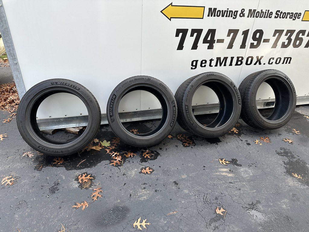 Michelin Pilot Sport AS4 19" Tires (Near Worcester MA) Pickup Tesla
