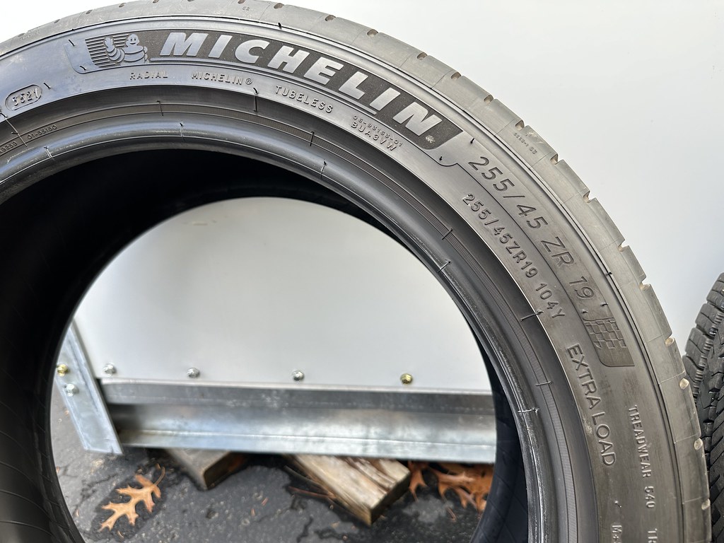 Michelin Pilot Sport AS4 19" Tires (Near Worcester MA) Pickup Tesla Motors Club