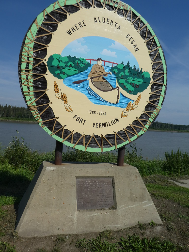 Fort Vermillion AB Alberta's Oldest Community Canadian Motorcycle