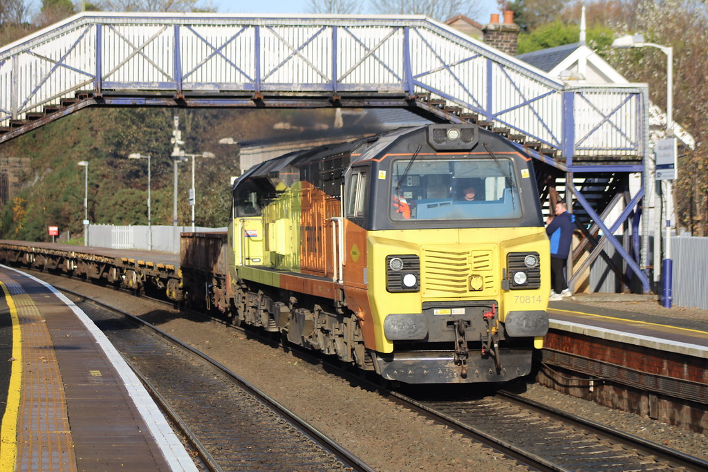 NORTH QUEENSFERRY 70814 SHOT AT NORTH QUEENSFERRY STATION … Flickr