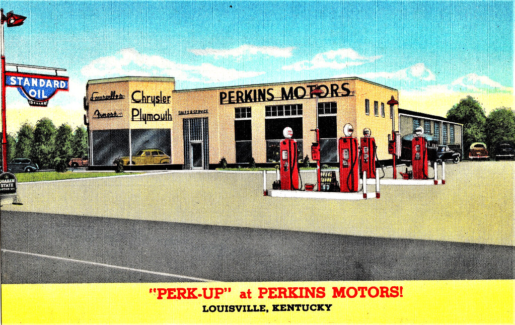 Perkins Motors, ChryslerPlymouth, Louisville KY, 1940s Flickr