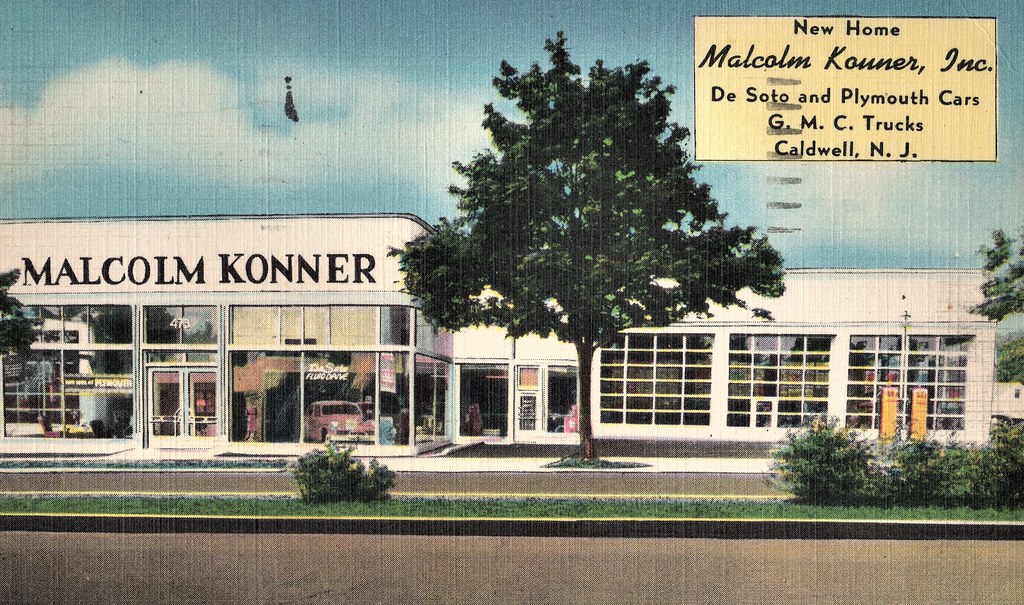 Malcolm Konner, DeSotoPlymouthGMC, Caldwell NJ, 1949 a photo on