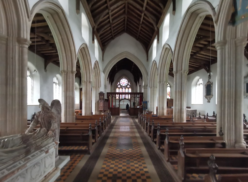 looking east St Andrew, Blickling, Norfolk Largely rebuilt… Flickr