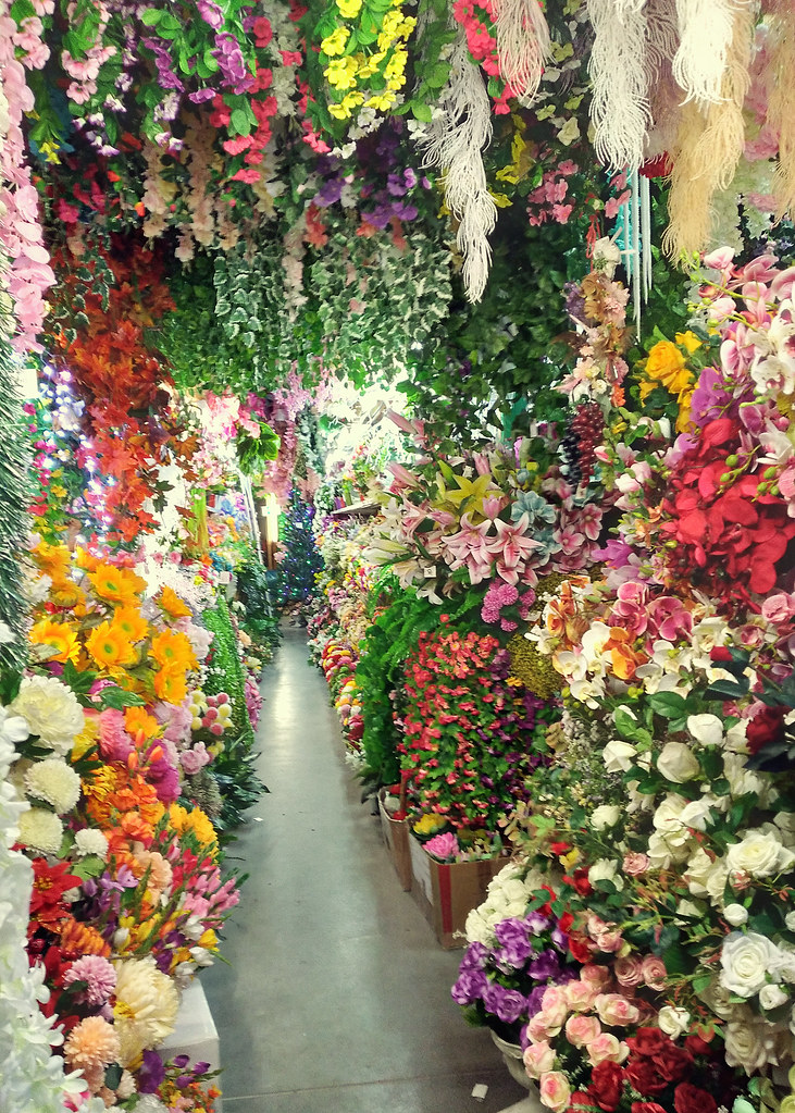Plastic Flower Shop, Dong Xuan Center, East Berlin Flickr