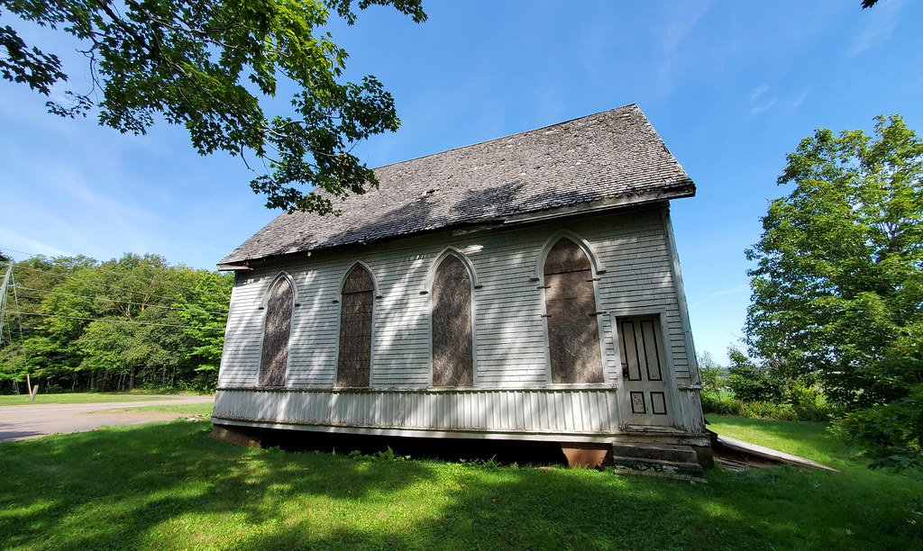 Abandoned Church in Freetown, Prince Edward Island Flickr