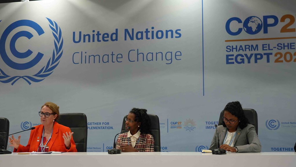 WMO at COP27 Early Warning Systems UNFCCC sideevent Flickr