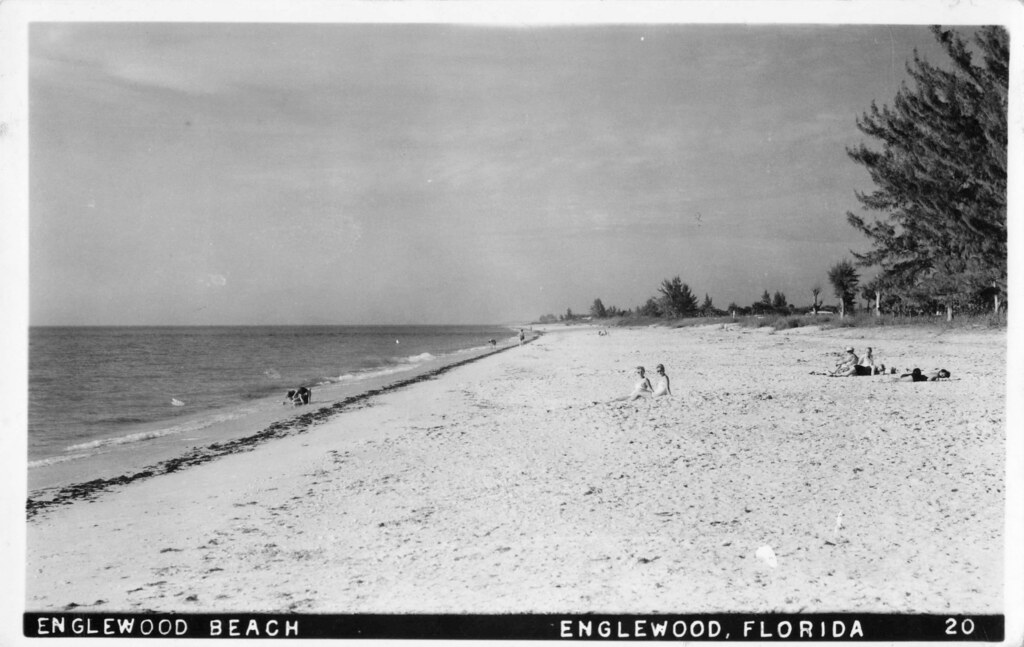 RPPC Englewood FL In 1896 the original platt for the town … Flickr