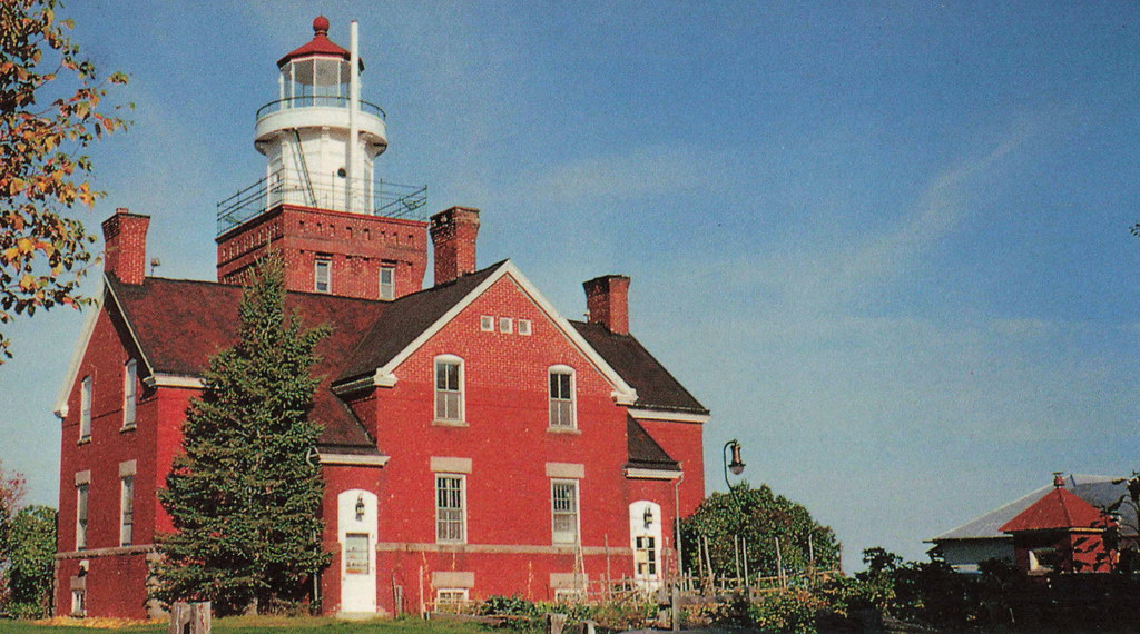 USCG Big Bay Point MI is a lighthouse built in 1896 which … Flickr