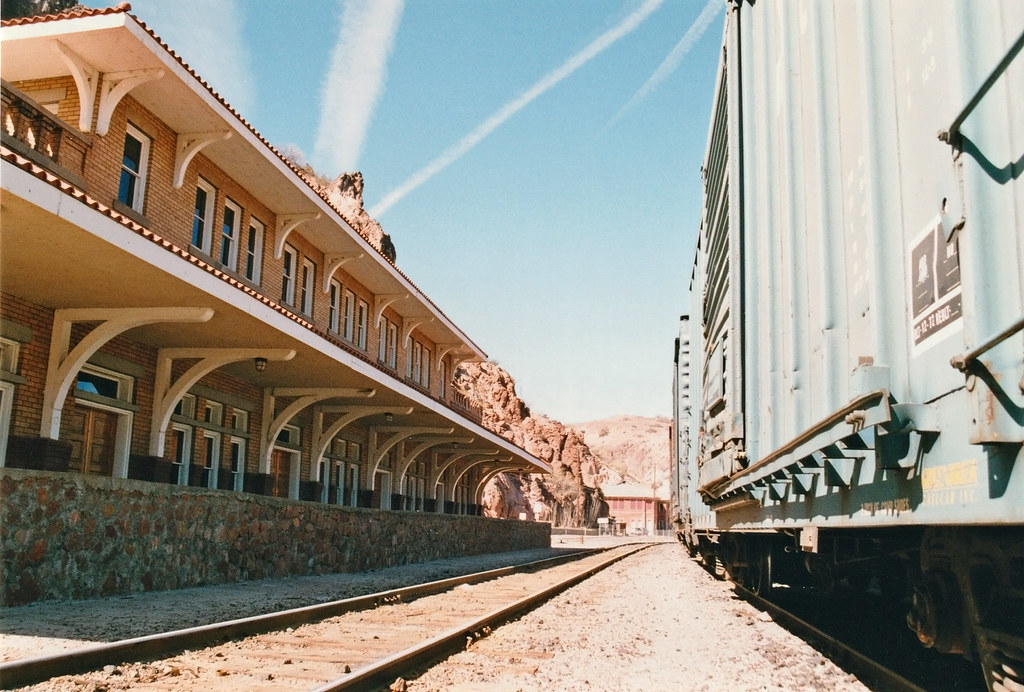 Clifton Rail Station Train station in Clifton, Arizona, ph… Flickr