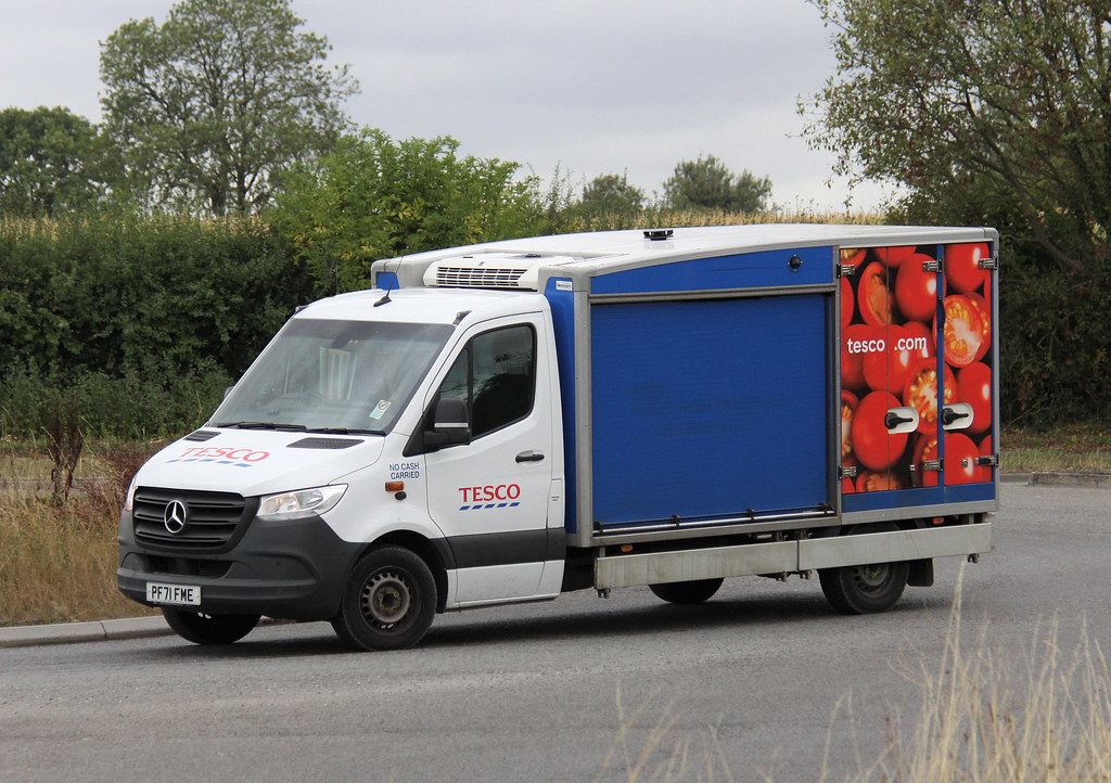 PF71FME Tesco Mercedes A37 Shepton Mallett 492022 Michael