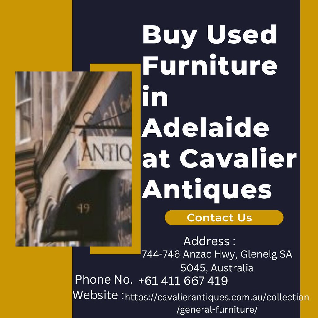 Buy Used Furniture in Adelaide at Cavalier Antiques 8 Flickr