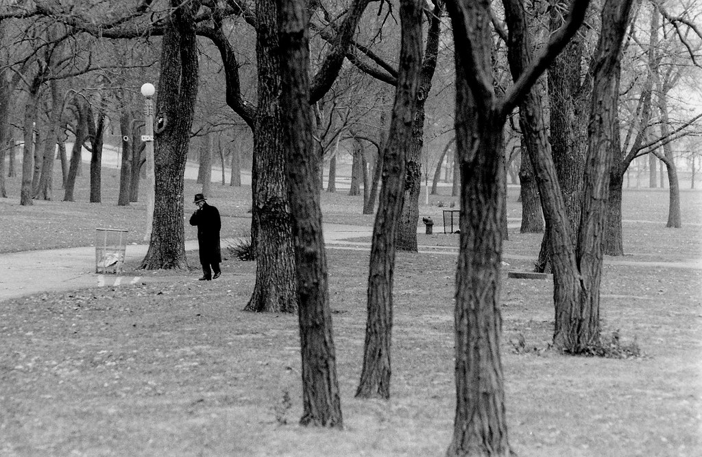 December, Lincoln Park Chicago, 1966 Zoran Dragutinovich Flickr