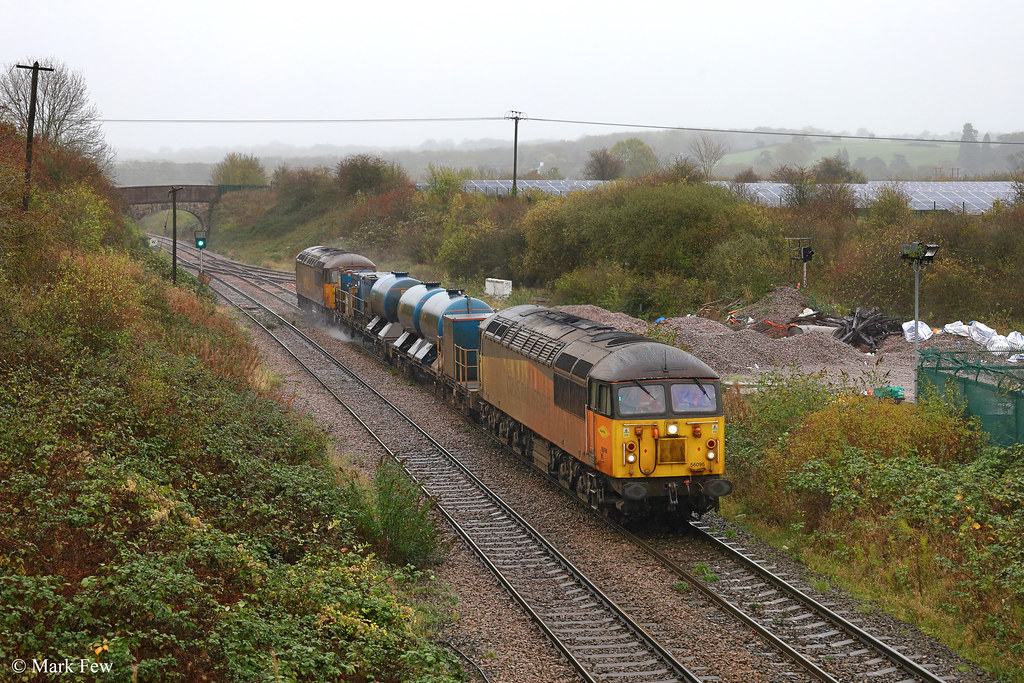 56096 Westbury 56096 & 56105 pass Hawkeridge Jcn (in RHTT … Flickr