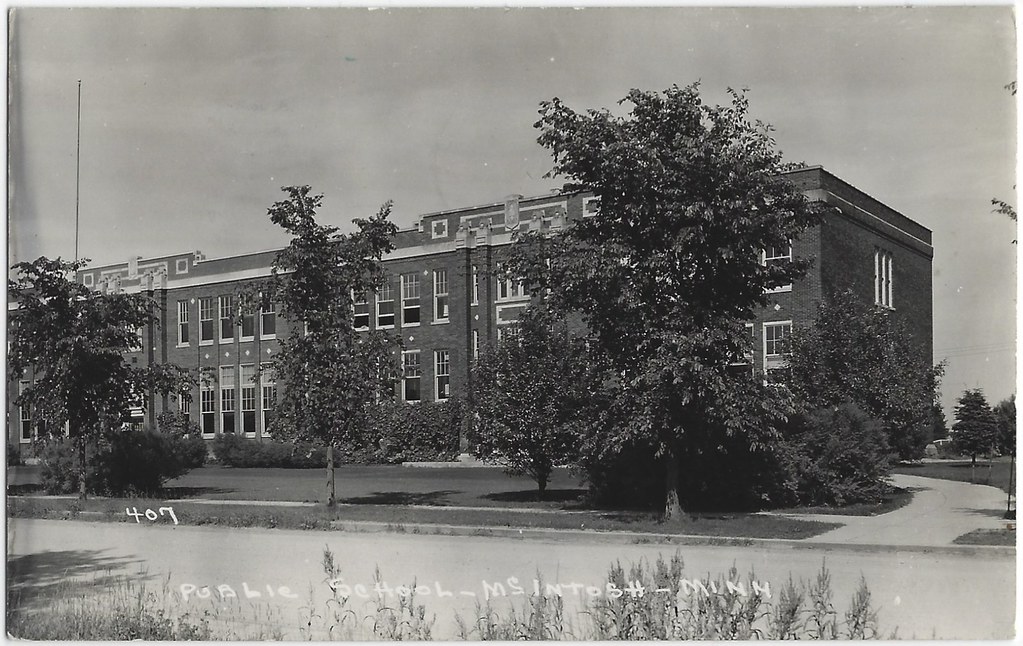 Public School. McIntosh, Minnesota. RPPC. Public School. M… Flickr