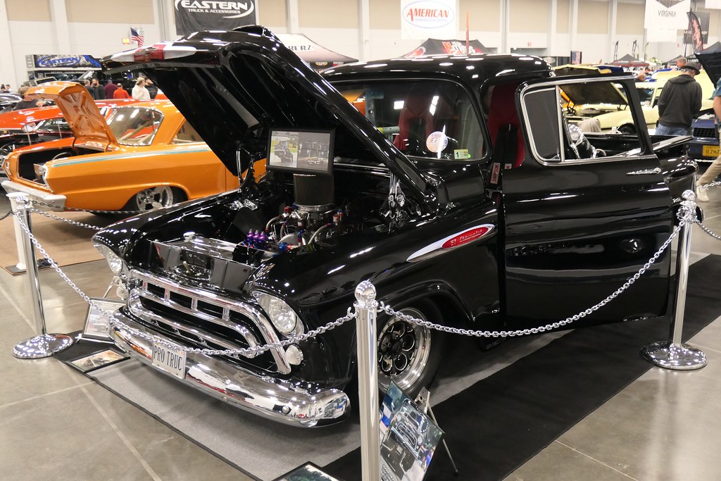 Coastal Virginia Car Show November 2021 1957 Chevy pickup